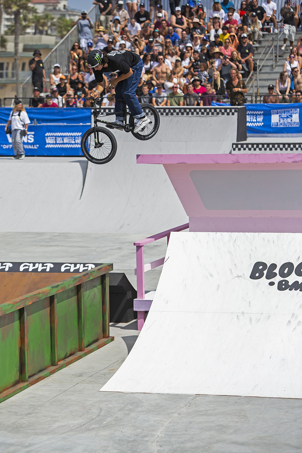 Monster Energy's Kevin Peraza Takes First Place at the Vans Waffle Cup during the Vans US Open