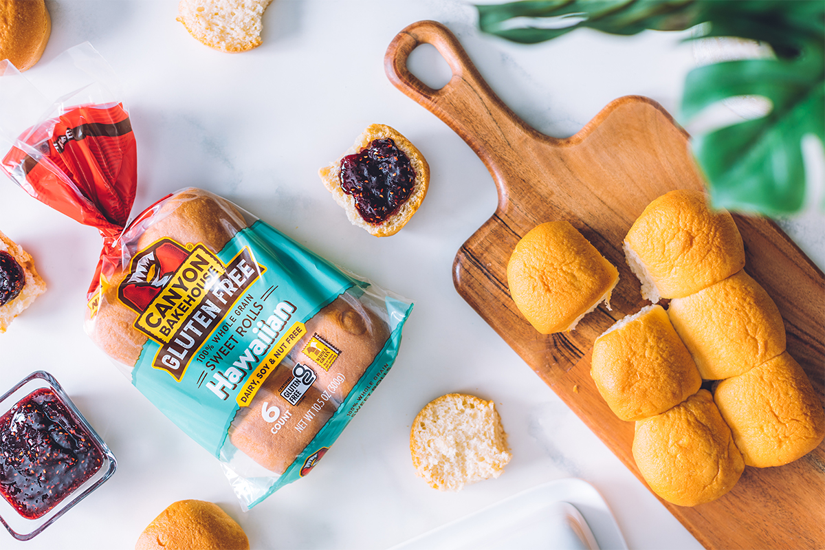 Canyon Bakehouse, the No. 1 gluten-free bread brand in the U.S. introduces gluten-free Hawaiian Sweet Rolls.