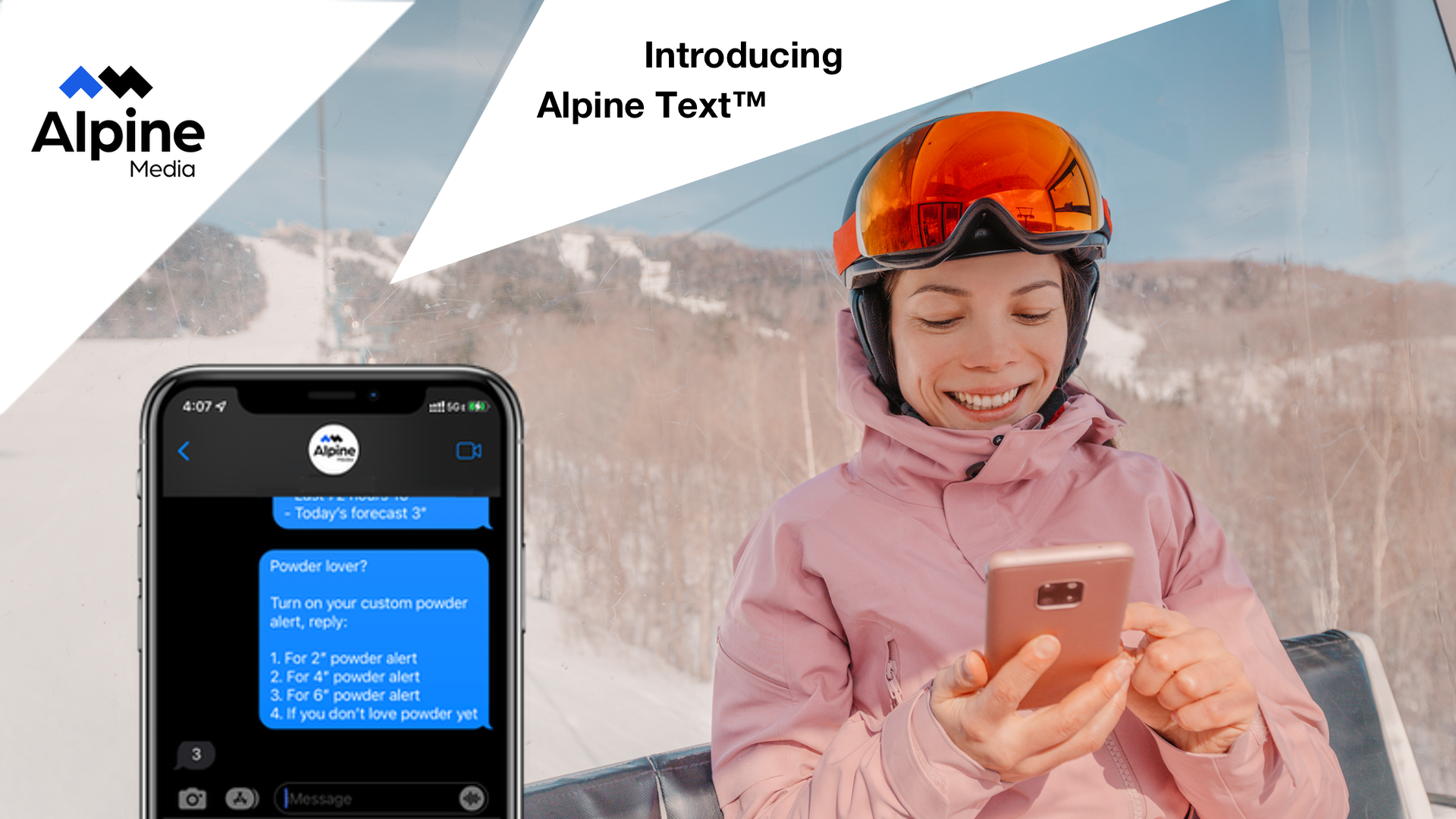 Alpine Media launches Alpine Text™