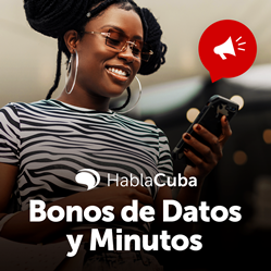 Thumb image for GB and minutes bonuses for international top ups cu Cuba, on HablaCuba.com