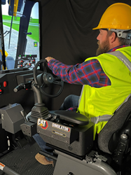 Cat® Simulators New Backhoe Loader System Trains Construction Operators  Safely and Efficiently - CAT® SIMULATORS