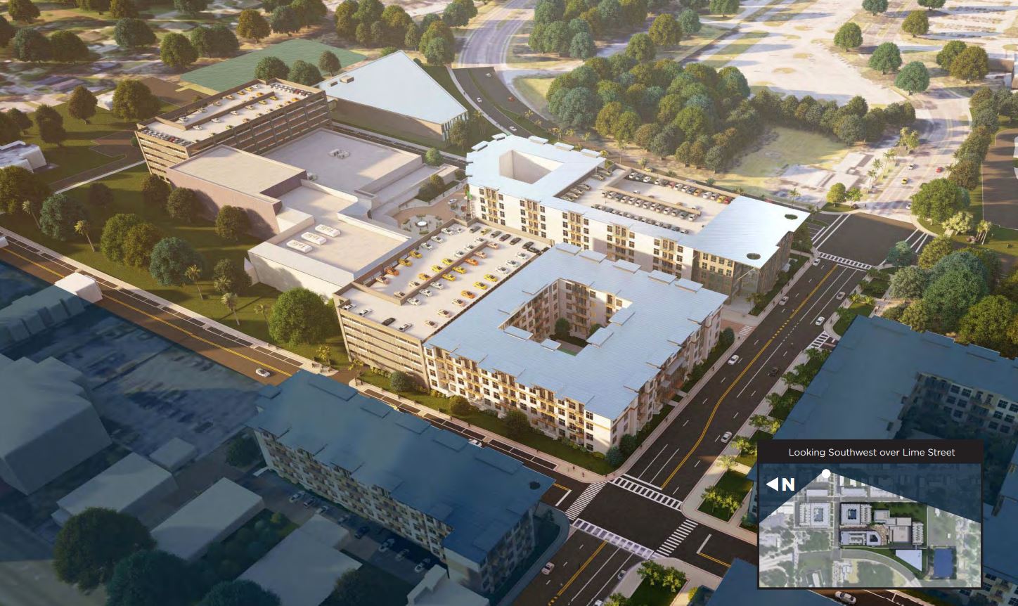 Lakeland approves mixed-use high-rises on The Ledger parking lots