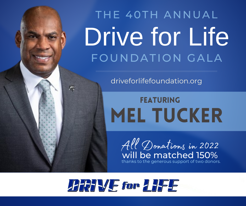 Big Ten Coach of the Year winner Mel Tucker Joins the 40th Annual Drive for Life,  Event to Match Donations by 150%