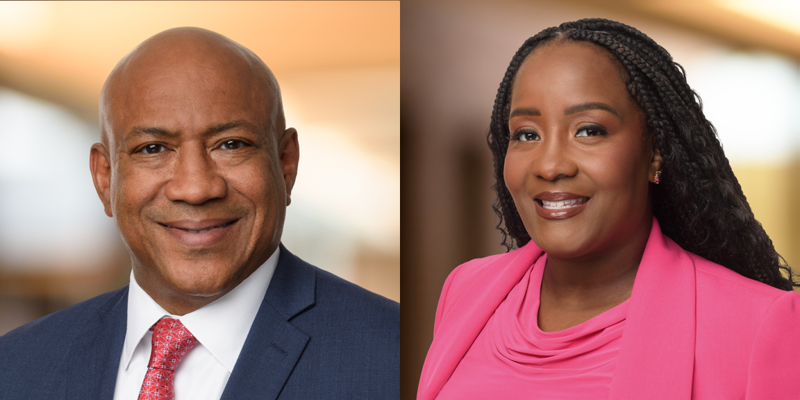 Maurice Perry, Senior Vice President of Development and Sade Ogunkeyede, Vice President – Corporate Administration and Human Resources