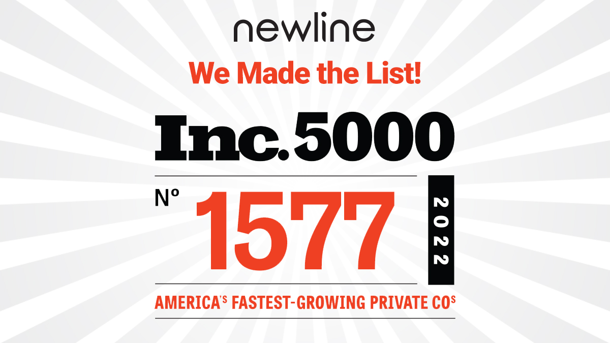 Newline Interactive Ranks at No. 1577 on the Inc. 5000 List