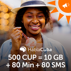 Thumb image for Extra GB, minutes and texts on international top ups to Cuba, on HablaCuba.com