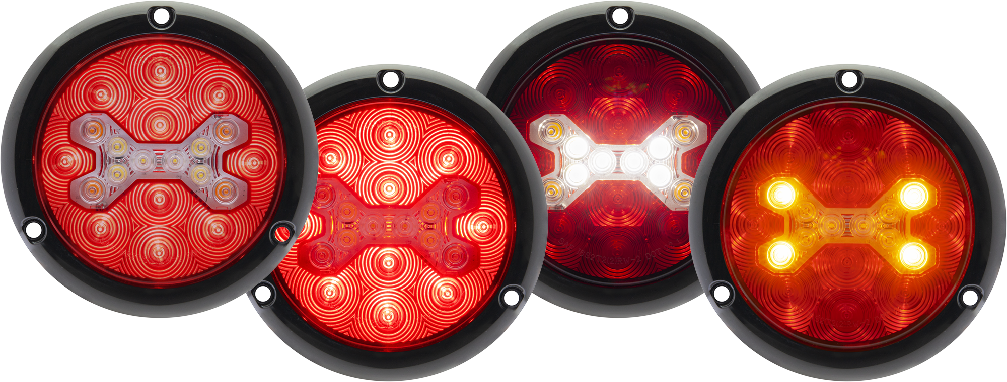 With four preprogrammed flash patterns to choose from, the FusionX STLW lamps, with their warning light, have what it takes to meet the task at hand.
