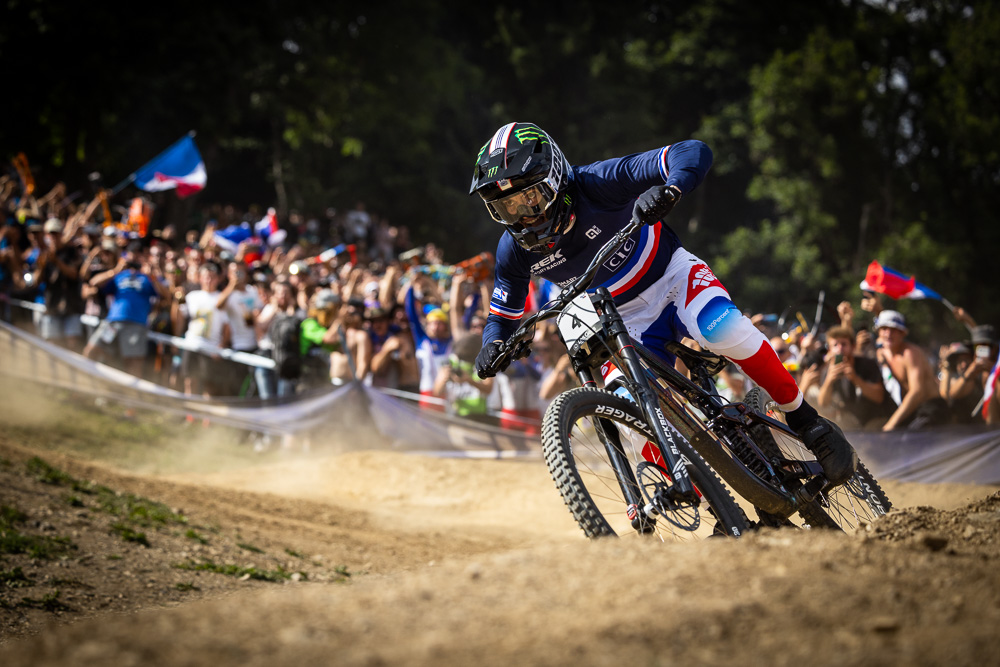 Monster Energy’s Loris Vergier Wins Bronze at the Mountain Bike Downhill World Championships in Les Gets, France