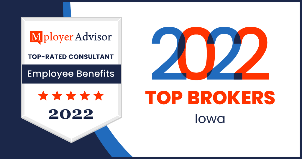 Mployer Advisor announces the 2022 winners of the "Top Employee Benefits Consultant Awards" for Iowa.