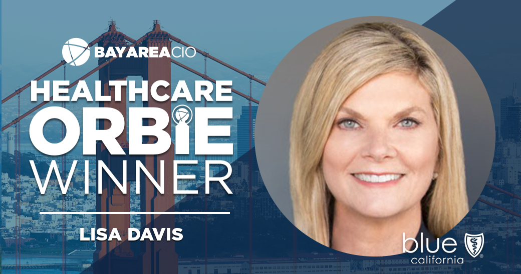 Healthcare ORBIE Winner, Lisa Davis of Blue Shield of California