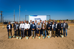 Qcells USA Corp Cunningham Energy Storage Groundbreaking Ceremony 2022