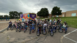 Kids in need received bikes due to corporate philanthropy and teambuilding