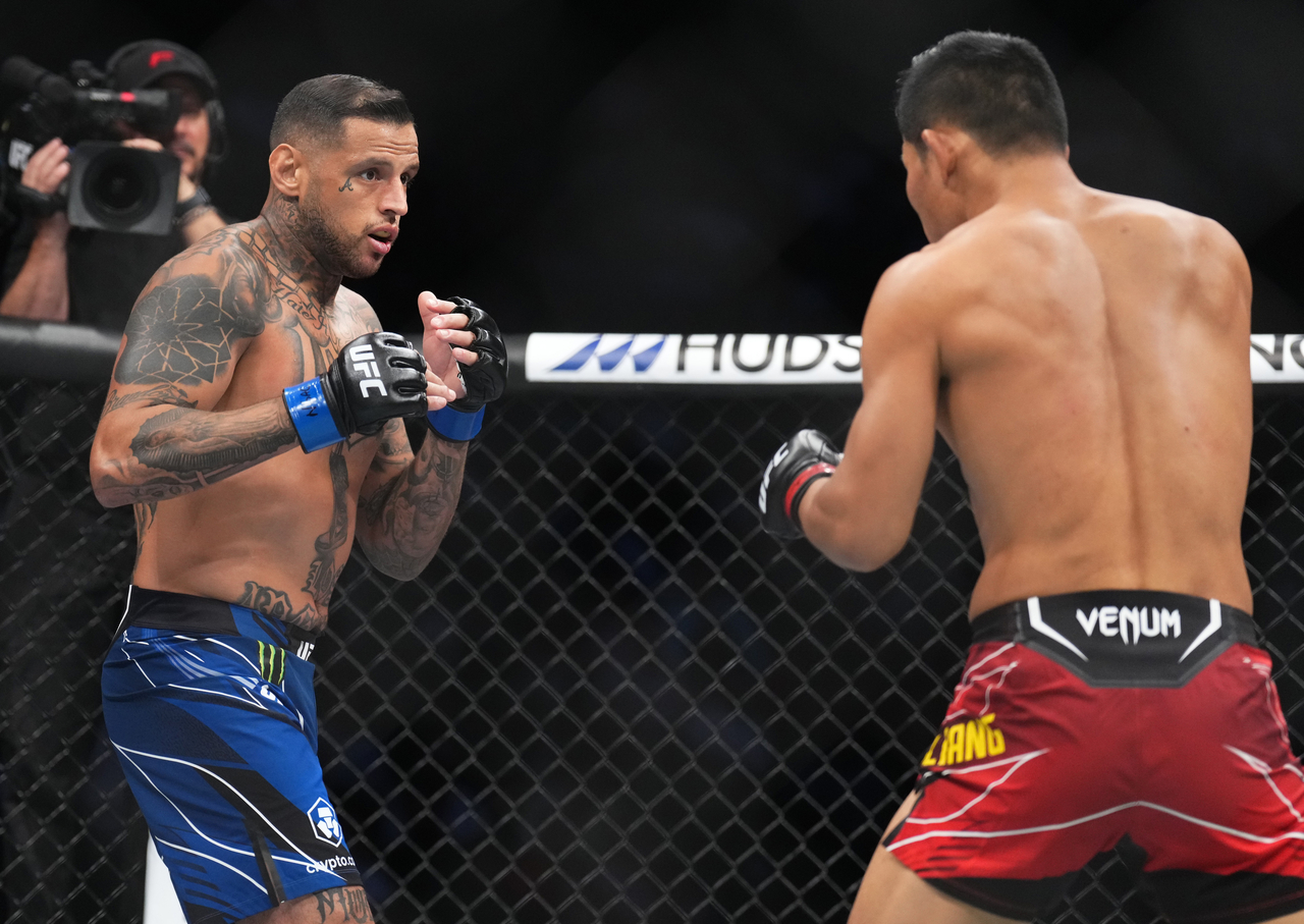 Monster Energy’s Daniel Rodriguez Defeats Li Jingliang at UFC 279 in Las Vegas