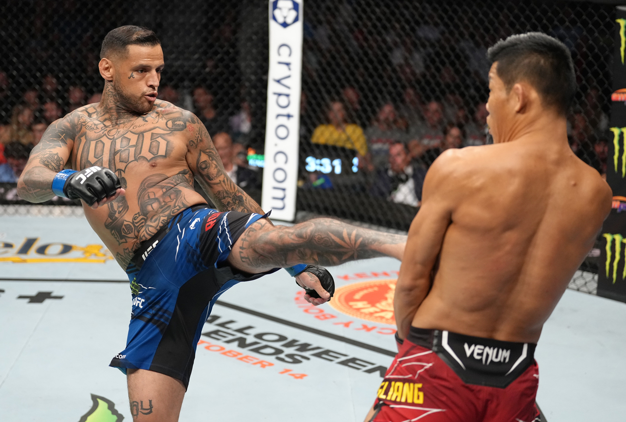 Monster Energy’s Daniel Rodriguez Defeats Li Jingliang at UFC 279 in Las Vegas