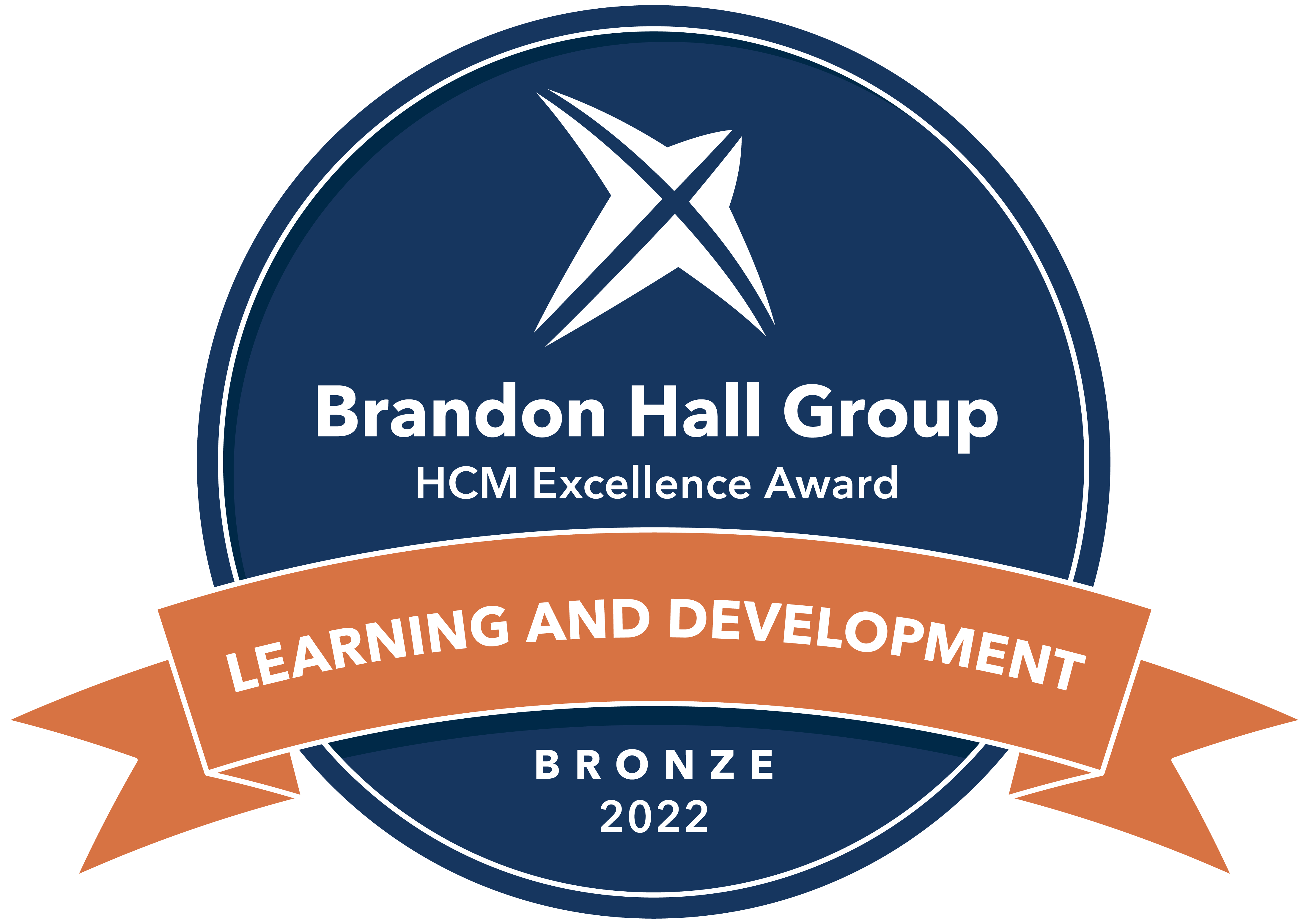 Brandon Hall Group Award Badge 2022