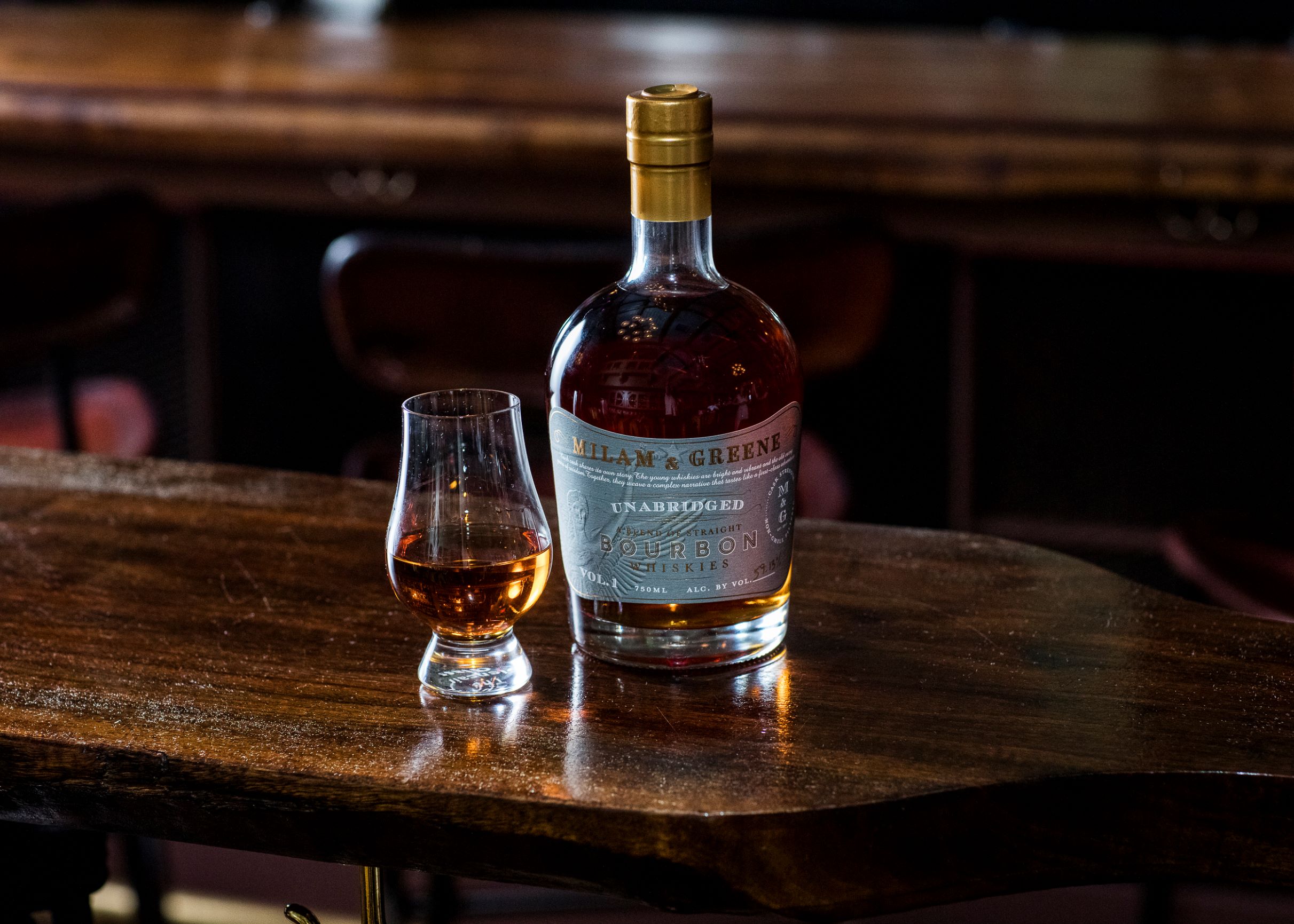 Milam & Greene Unabridged Volume 1 a blend of straight bourbon whiskies