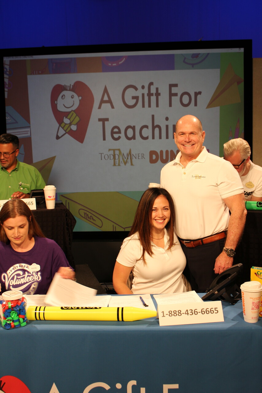 Todd Miner Law Helped Raise $83,207 for The 2022 Back-To-School Drive to  Help Central Florida Students Succeed