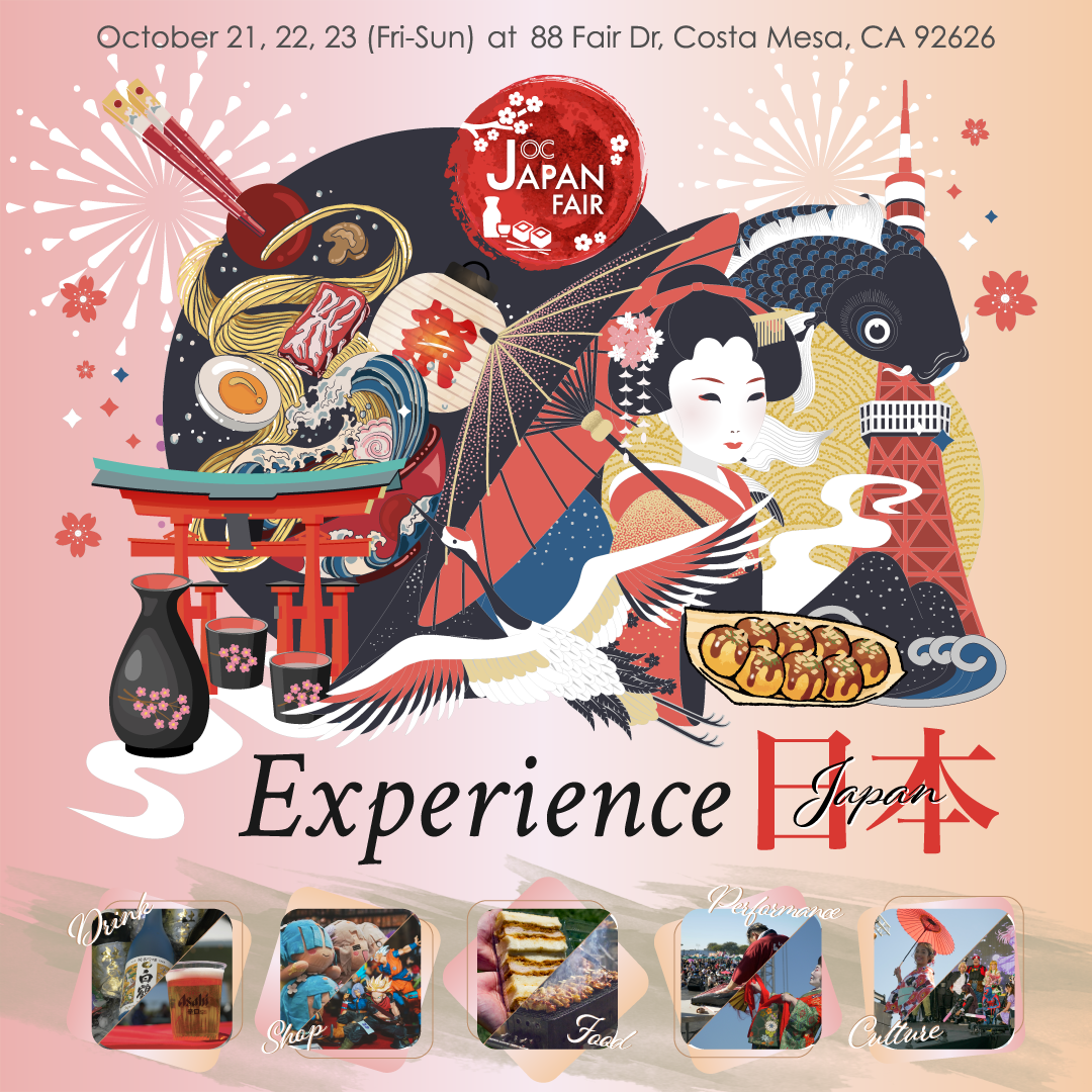 The 12th “OC JAPAN FAIR” is bringing Japan to SoCal October 21st to