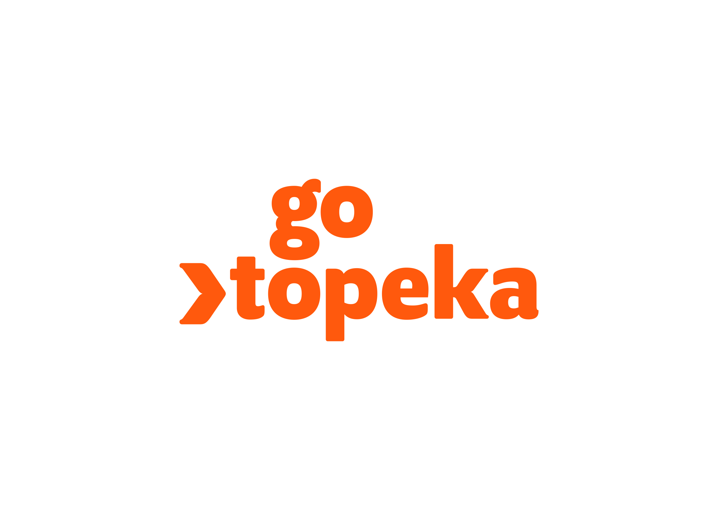 GO Topeka creates economic success for the region through implementation of an aggressive economic-development strategy that capitalizes on the strengths of the community. Logo courtesy of GO Topeka.