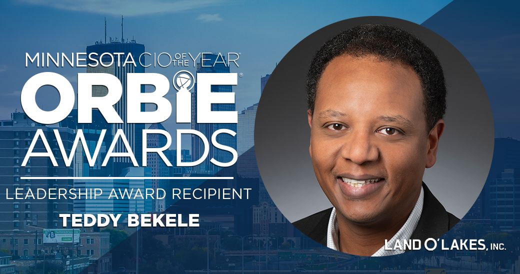 Leadership ORBIE Award, Teddy Bekele of Land O'Lakes