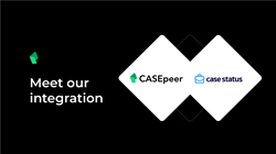 CASEpeer and Case Status Logos Integrating
