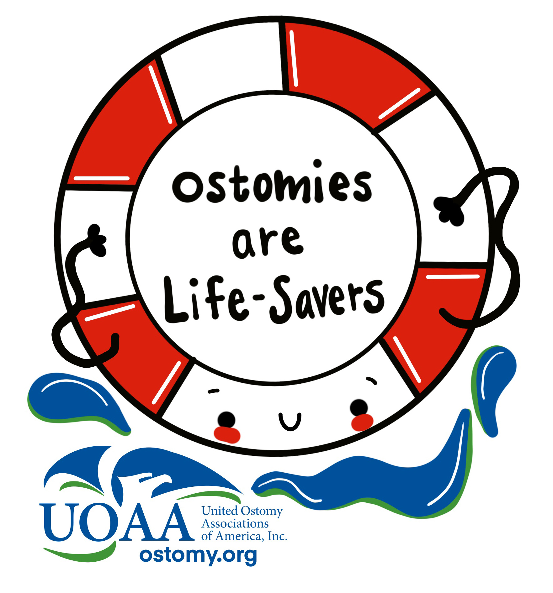 United Ostomy Associations of America (UOAA) is sharing the message that Ostomies are Lifesavers during Ostomy Awareness day on October 1, 2022.