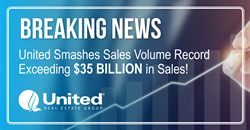 Thumb image for United Real Estate Group Records Record Results Crossing $35 Billion in Annual Sales Threshold