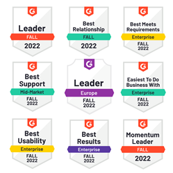 G2 Fall 2022 Report Honor VFairs With A Record-breaking 41 Badges