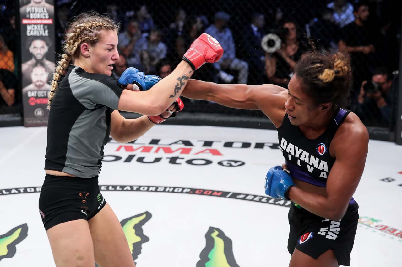 Monster Energy’s Leah McCourt Defeats Dayana Silva at Bellator 285 in Dublin, Ireland