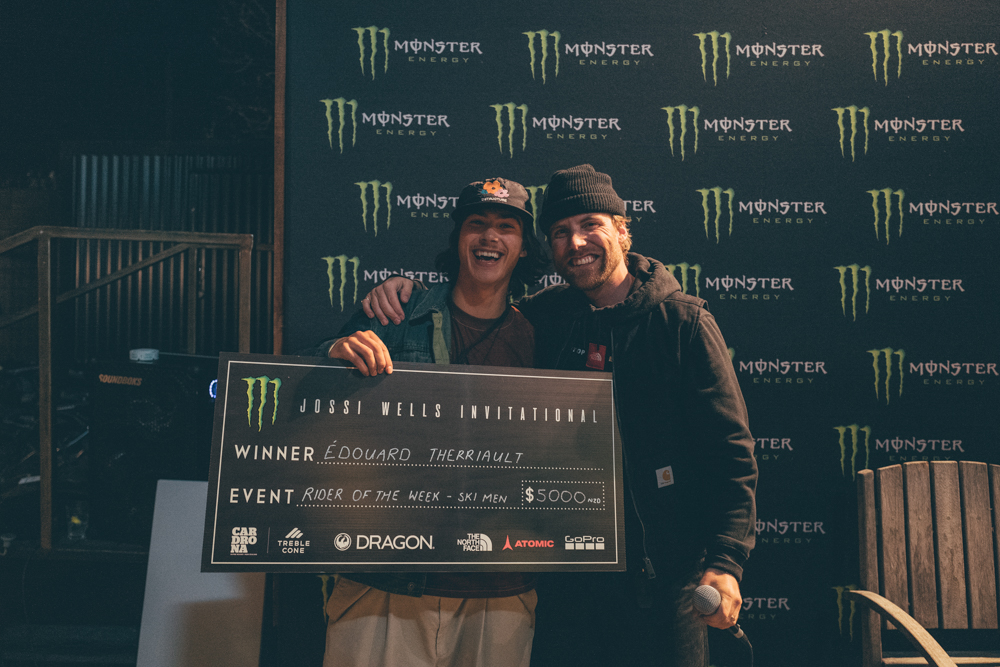 Monster Energy's  Edouard Therriault Wins the Male Freeski Rider of the week at the Jossi Wells Invitational in New Zealand