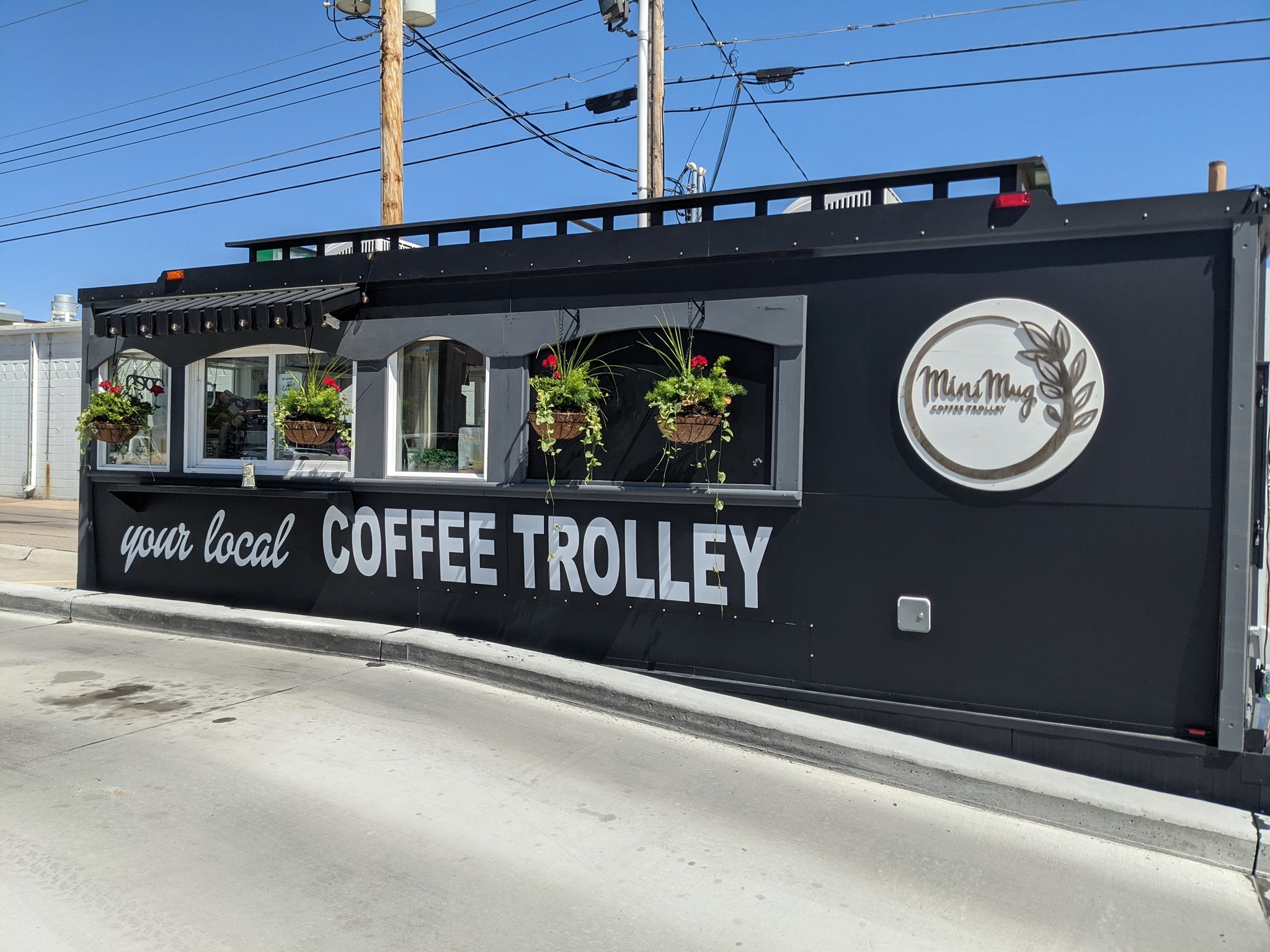 The Mini Mug Coffee Trolley in Columbus, Nebraska