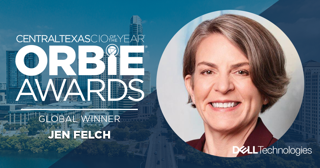 Global ORBIE Winner, Jen Felch of Dell Technologies