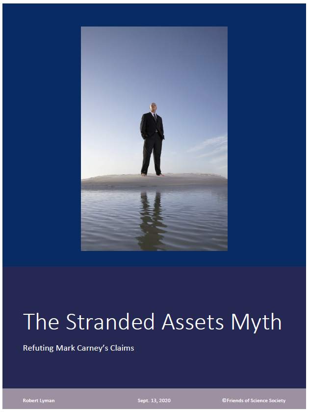 The Stranded Assets Myth - a report by Robert Lyman.