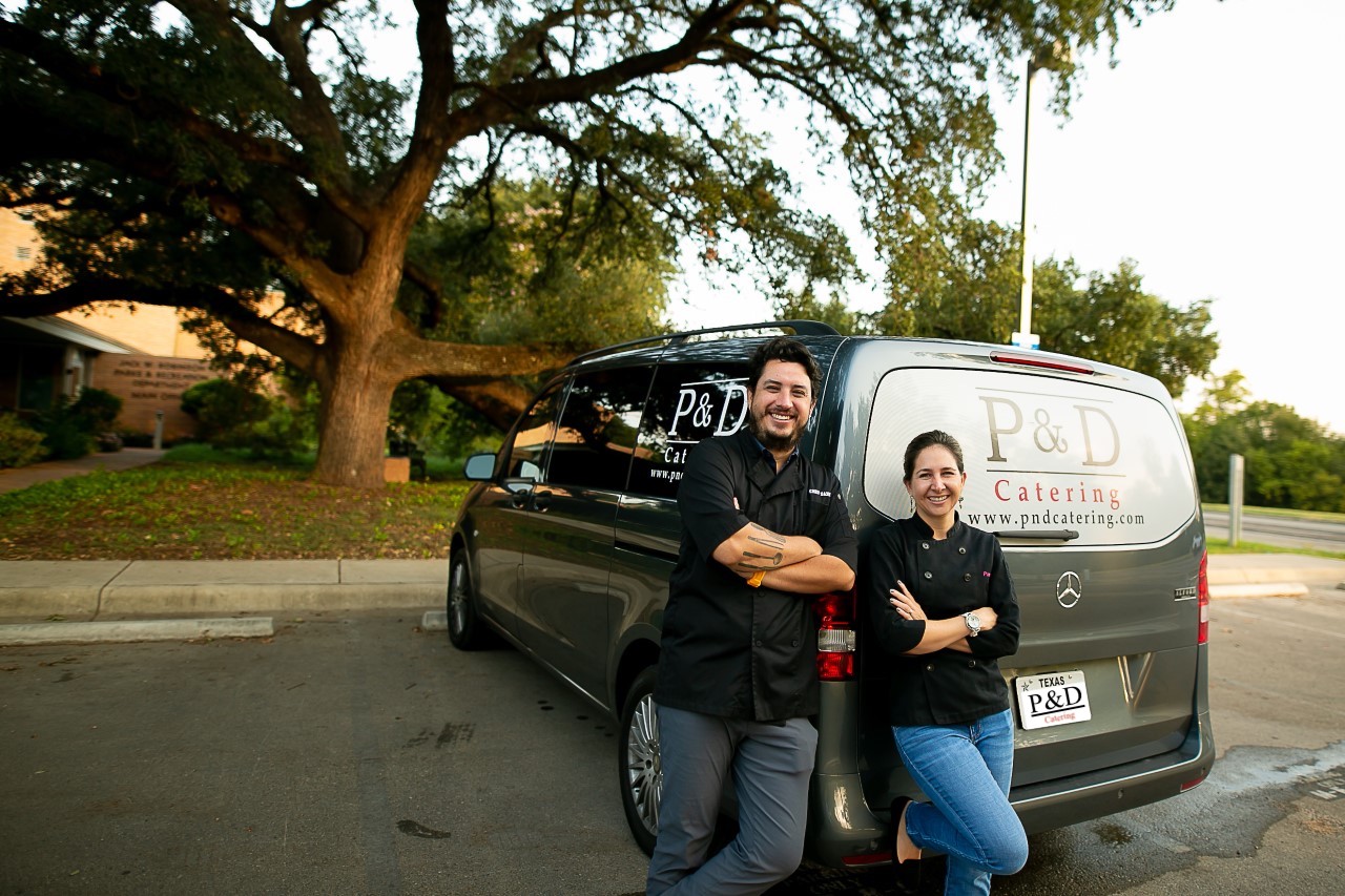 Chefs Danny and Pam