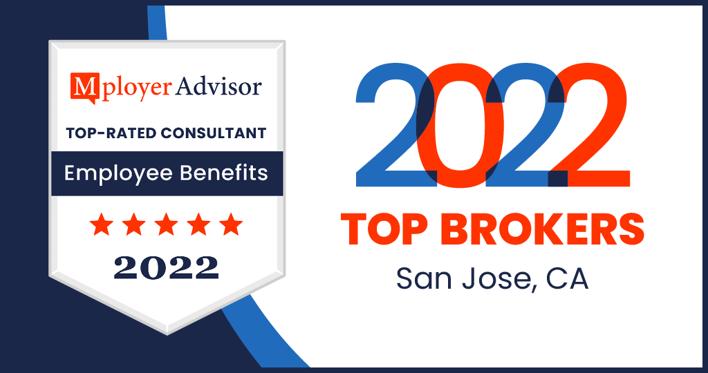 Mployer Advisor announces the 2022 winners of the "Top Employee Benefits Consultant Awards" for San Jose, California.