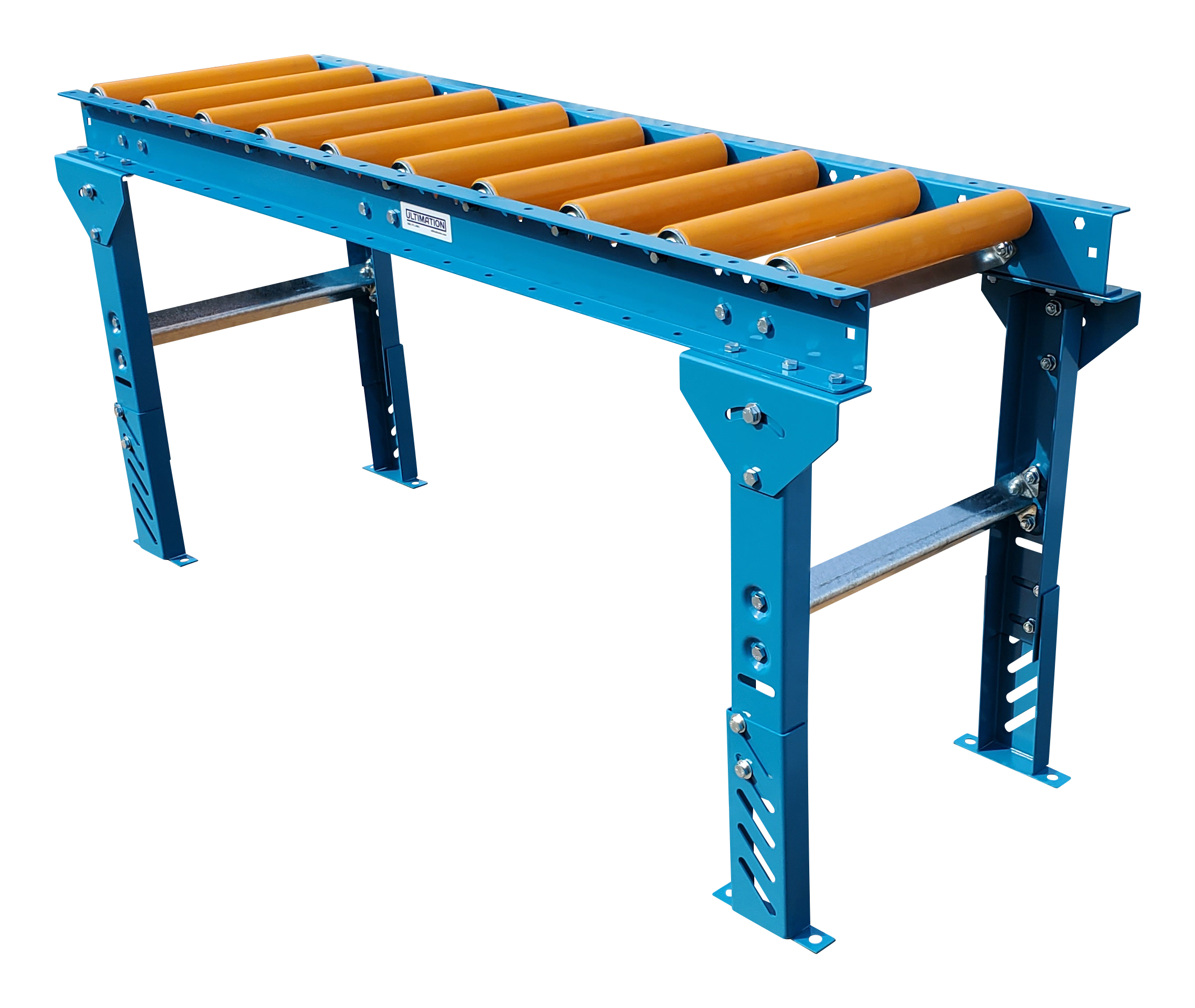 Gravity roller conveyors from Ultimation Industries are among several easy-to-implement solutions that can help warehouse prepare for the holiday package rush.