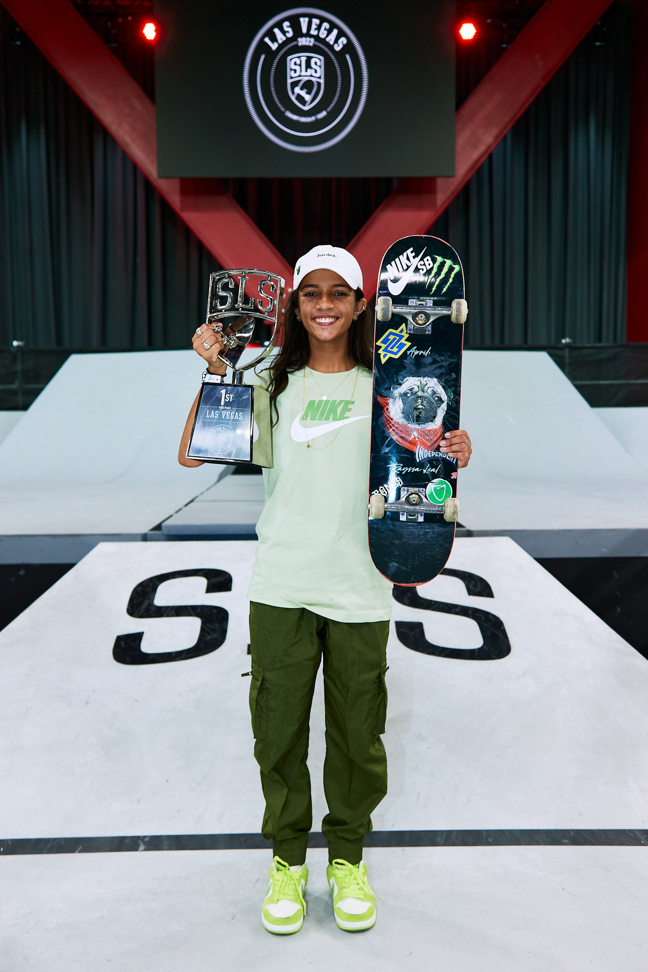 Monster Energy’s Rayssa Leal Claims Victory In Women’s Skateboard Street at SLS Las Vegas
