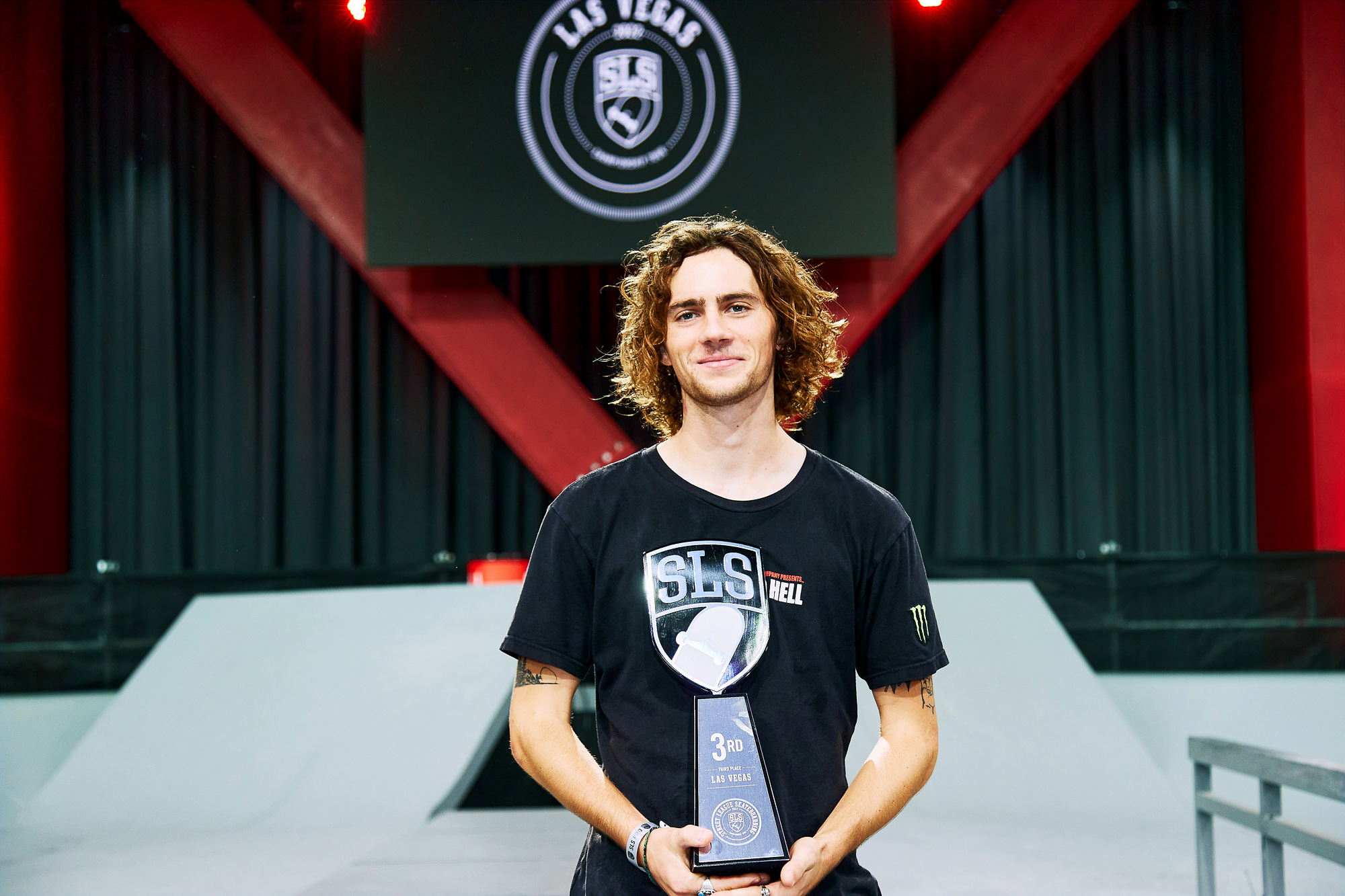Monster Energy's Braden Hoban Takes Third Place at Stop 3 of the 2022 SLS Championship Tour in Las Vegas