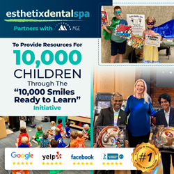 Esthetix Dental Spa Partners With MGE To Provide Resources For 10,000 Children 