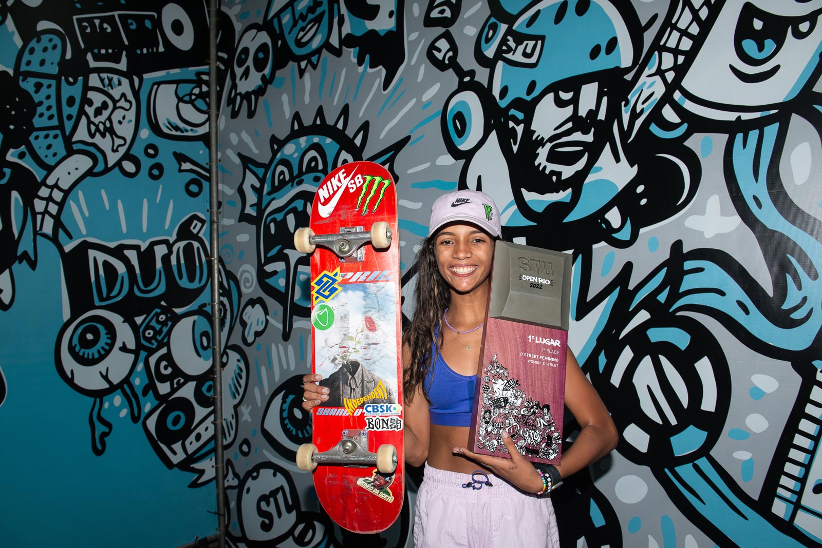 Monster Energy’s Rayssa Leal Takes First Place at STU Open Rio Skateboarding Competition