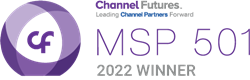 Entech rankas som nummer 240 på Channel Futures 2022 MSP 501