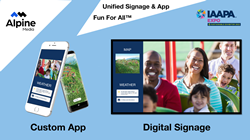 Alpine Media launches unified signage and custom mobile app for amusement parks