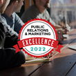 logo for the 2022 PR & Marketing Excellence Awards