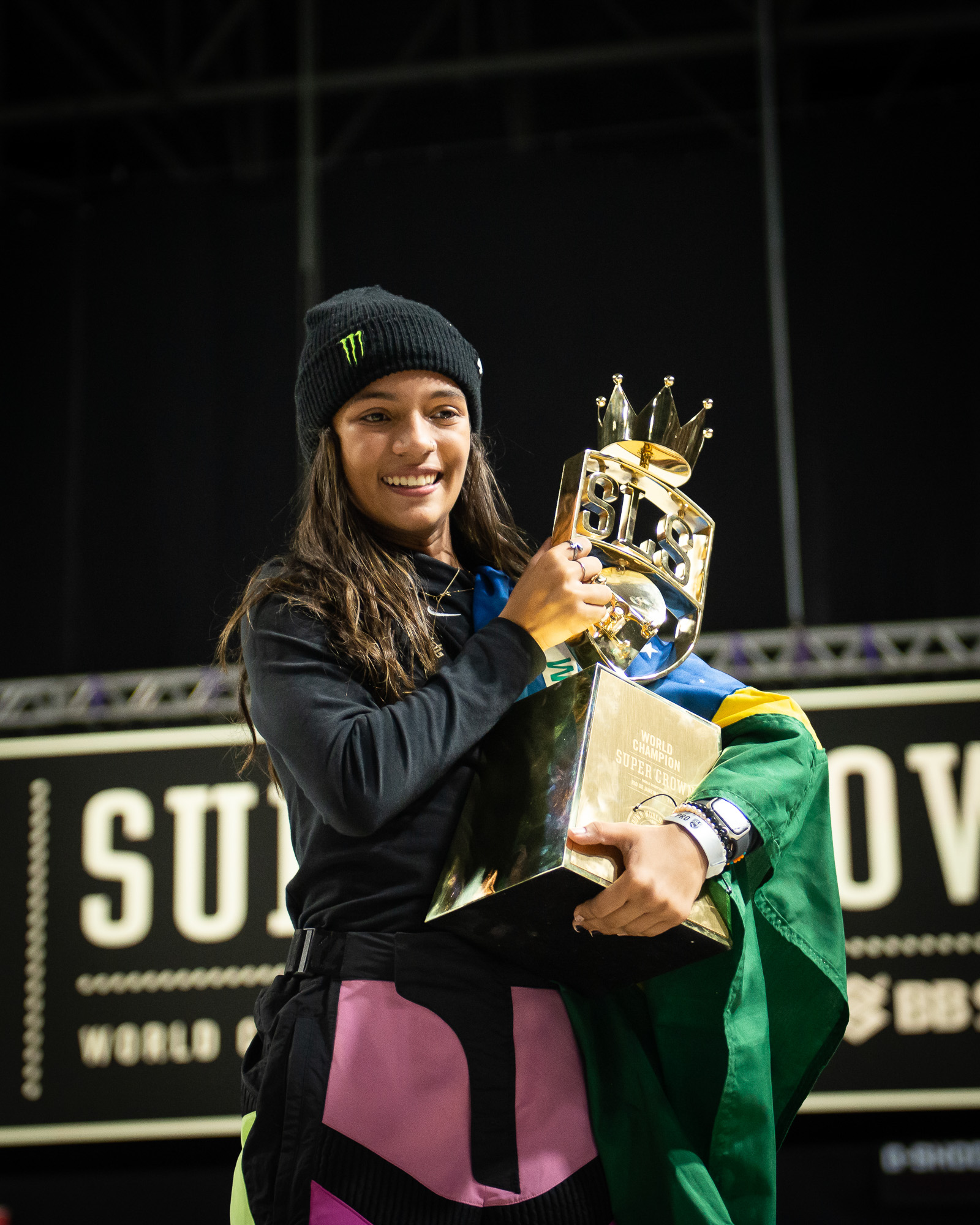 Monster Energy’s Rayssa Leal Wins 2022 SLS Super Crown World Championship in Rio de Janeiro