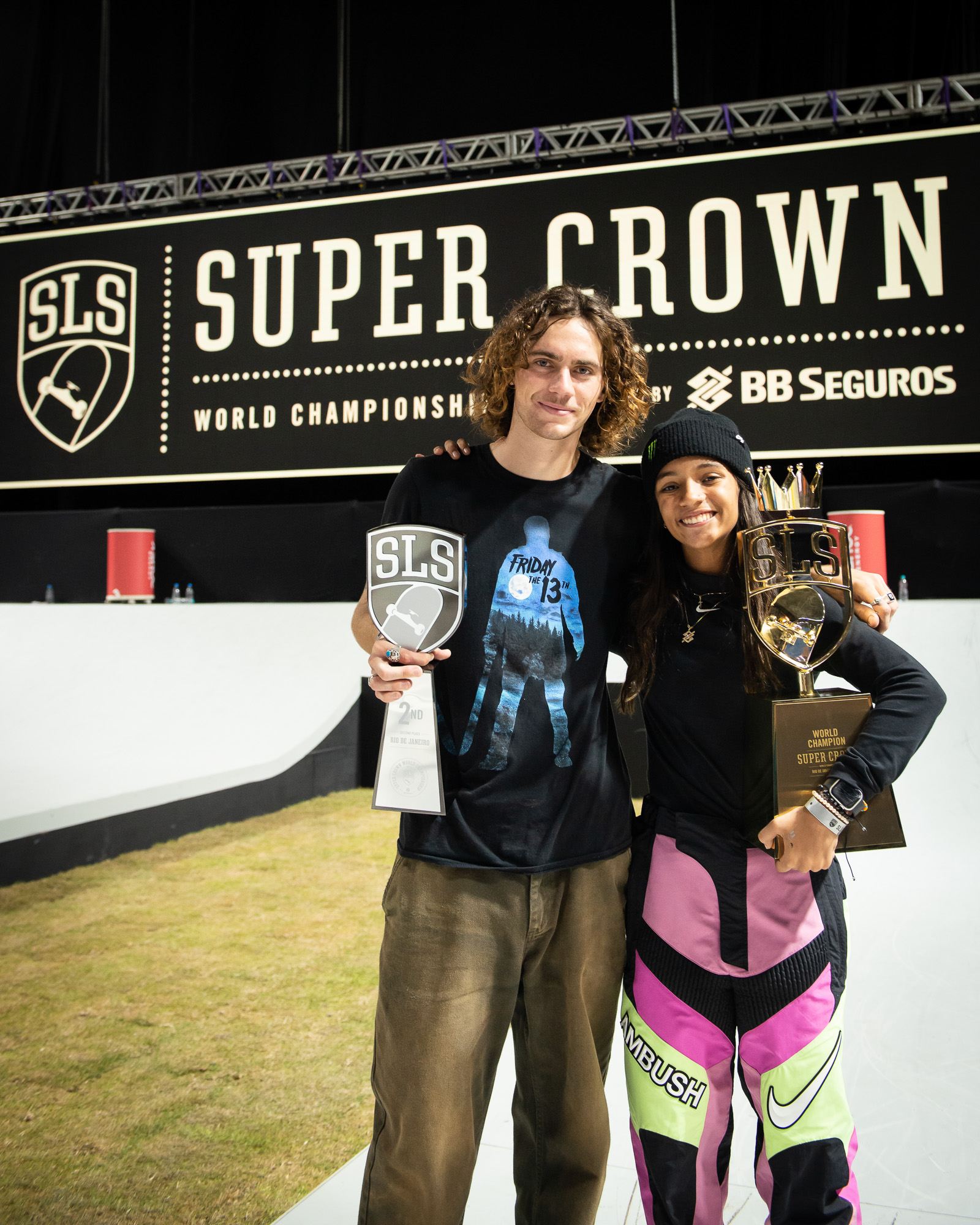 Monster Energy’s Rayssa Leal Wins 2022 SLS Super Crown World Championship in Rio de Janeiro, and Teammate Braden Hoban Takes Second Place in Men’s Street Skateboarding