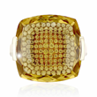 The Golden Citrine and Secret Diamond Ring, by Suzy Levian