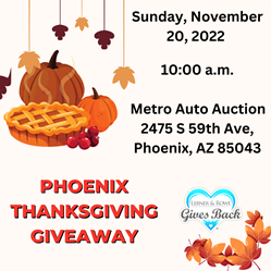 Lerner & Rowe Injury Attorneys - FREE Phoenix Thanksgiving Meal Giveaway