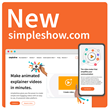 simpleshow, the market-leading explainer video platform, introduces a new look and new functionality to their website.