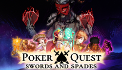 Poker Quest: Swords and Spades promo art