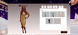 Each shopper can personalize the outfit their branded avatar wears